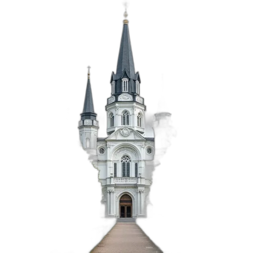 building, crown, staff, concept art transparent PNG cut-out