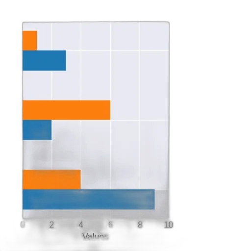 bar, chart, three, bars transparent PNG cut-out