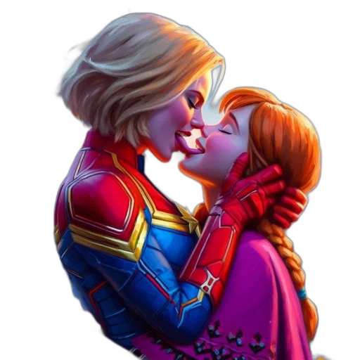 comic book art, concept art, fantasy art, cartoon transparent PNG cut-out