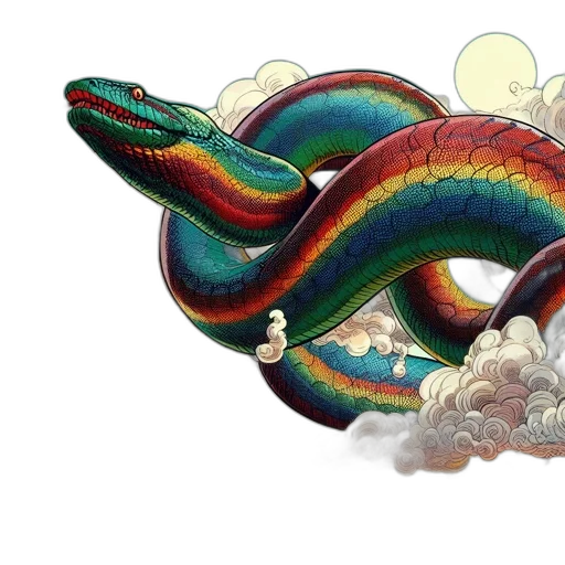 dragon, watercolor, fantasy art, concept art transparent PNG cut-out