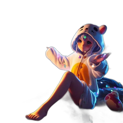 dress, creature, animal, concept art transparent PNG cut-out