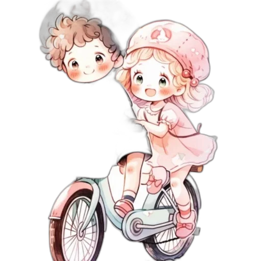 watercolor, concept art, anime, pixel art transparent PNG cut-out