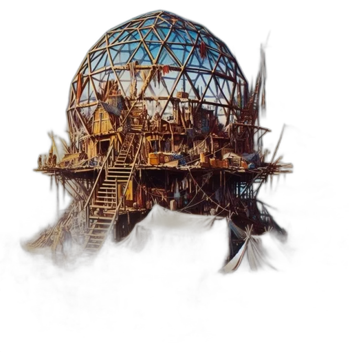 mask, dragon, robot, furniture transparent PNG cut-out