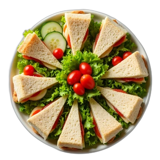 food, round, plate, filled transparent PNG cut-out