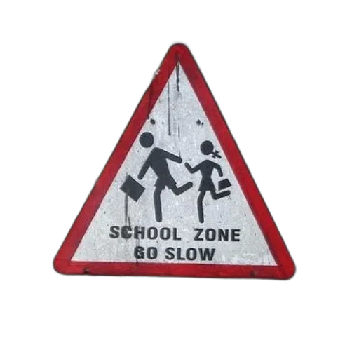 umbrella, triangular, traffic, sign transparent PNG cut-out