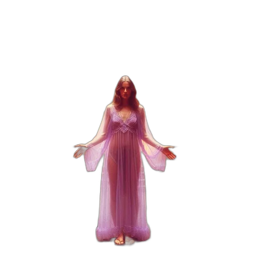 dress, creature, jewelry, vaporwave transparent PNG cut-out