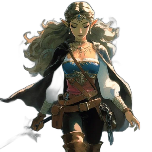 sword, fantasy art, concept art, comic book art transparent PNG cut-out