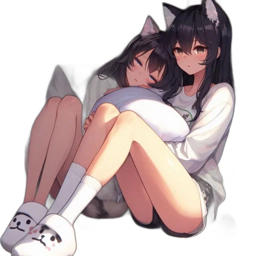 animal, pixel art, anime, concept art transparent PNG cut-out
