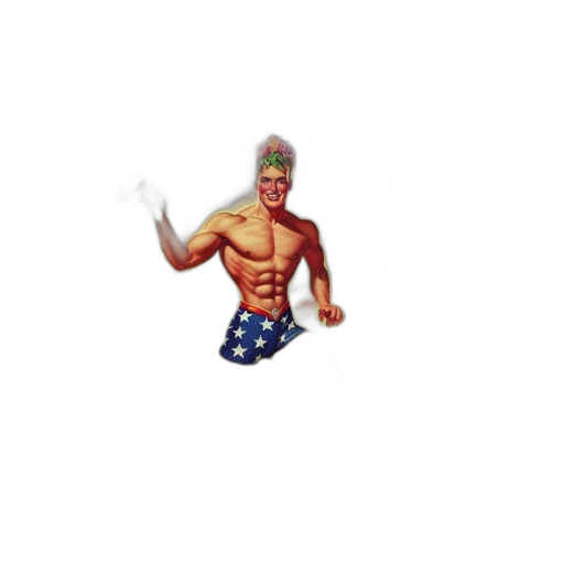 pixel art, concept art, 3d render, poster transparent PNG cut-out