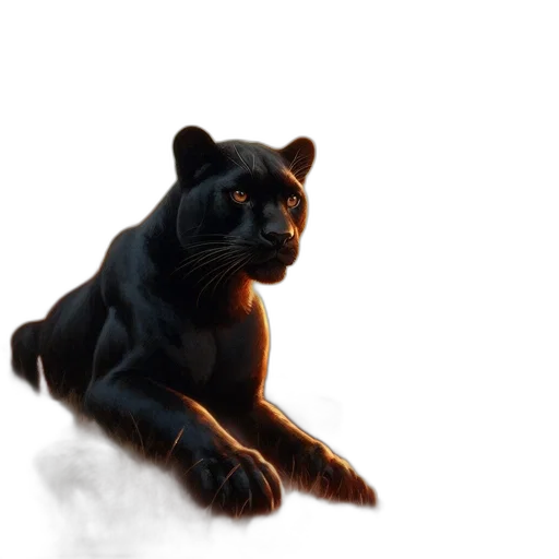 animal, creature, concept art, 3d render transparent PNG cut-out