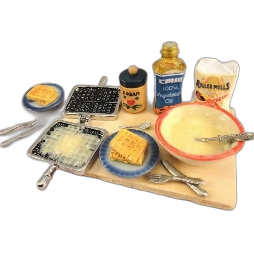 food, jewelry, dollhouse, scene transparent PNG cut-out