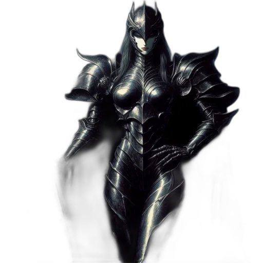 dress, mask, creature, weapon transparent PNG cut-out