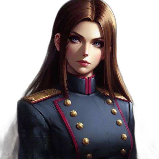 staff, face, crown, jacket transparent PNG cut-out