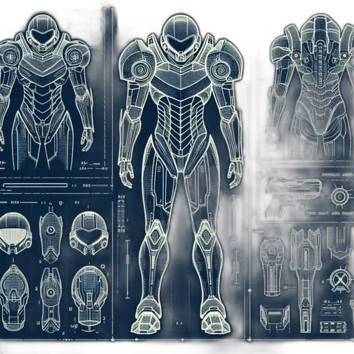 robot, concept art, comic book art, fantasy art transparent PNG cut-out