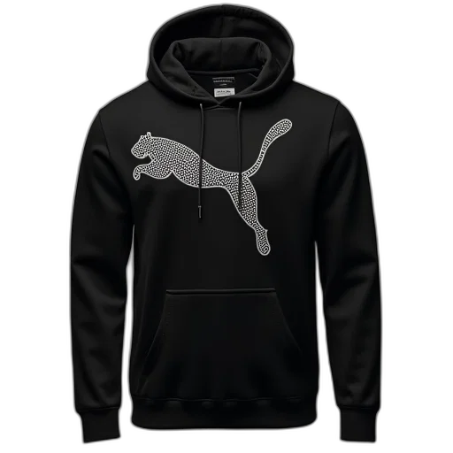 puma, hoodie, contrast, pips transparent PNG cut-out
