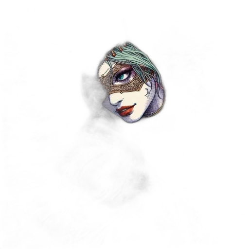 mask, face, creature, hat transparent PNG cut-out