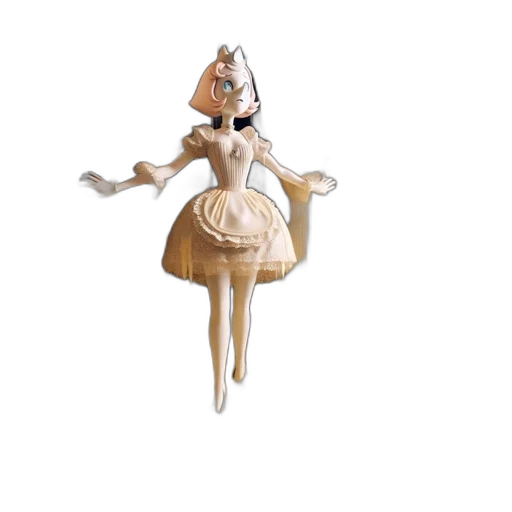 dress, crown, staff, jewelry transparent PNG cut-out