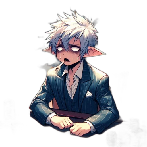 staff, mask, creature, face transparent PNG cut-out
