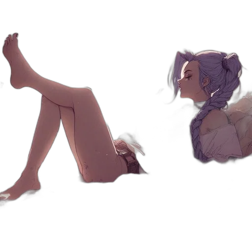 creature, dress, shoes, concept art transparent PNG cut-out