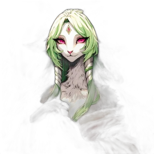 mask, creature, staff, face transparent PNG cut-out