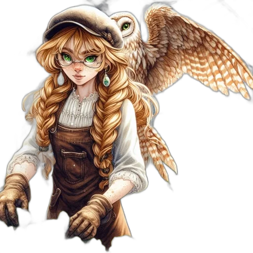 staff, fantasy art, concept art, pixel art transparent PNG cut-out
