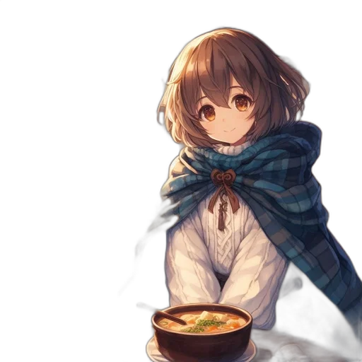 food, creature, dress, face transparent PNG cut-out