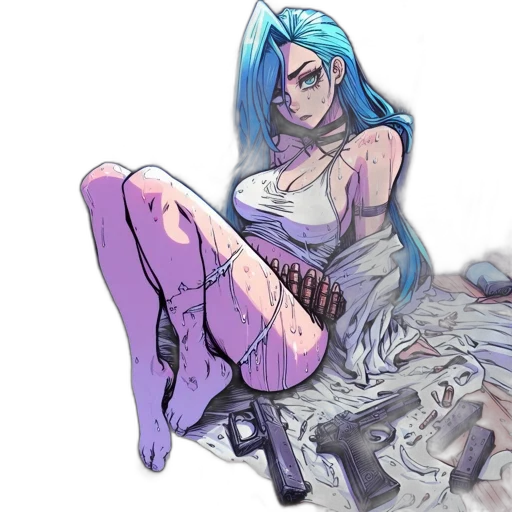 dress, shoes, comic book art, concept art transparent PNG cut-out