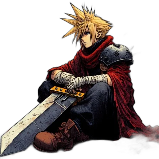sword, weapon, concept art, pixel art transparent PNG cut-out