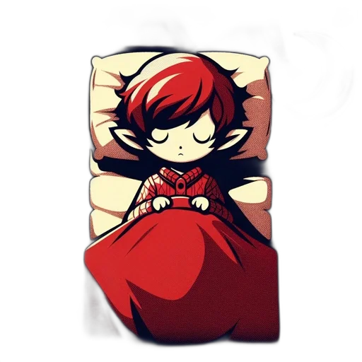 dress, staff, mask, pixel art transparent PNG cut-out