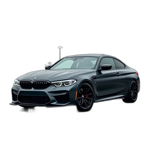 car, 3d render, photorealistic, bmw transparent PNG cut-out