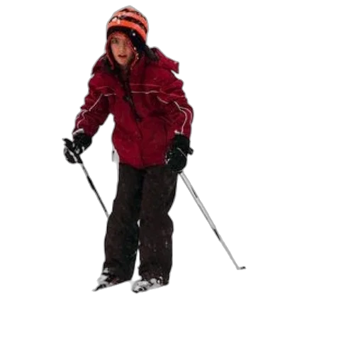 staff, jacket, 3d render, snow transparent PNG cut-out