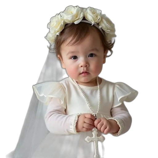 dress, crown, jewelry, face transparent PNG cut-out