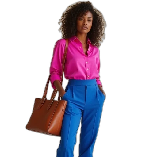 staff, jacket, neon, blue transparent PNG cut-out