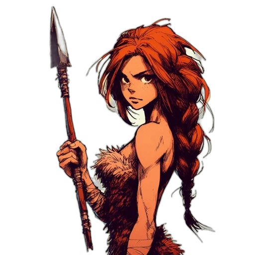 staff, comic book art, fantasy art, concept art transparent PNG cut-out