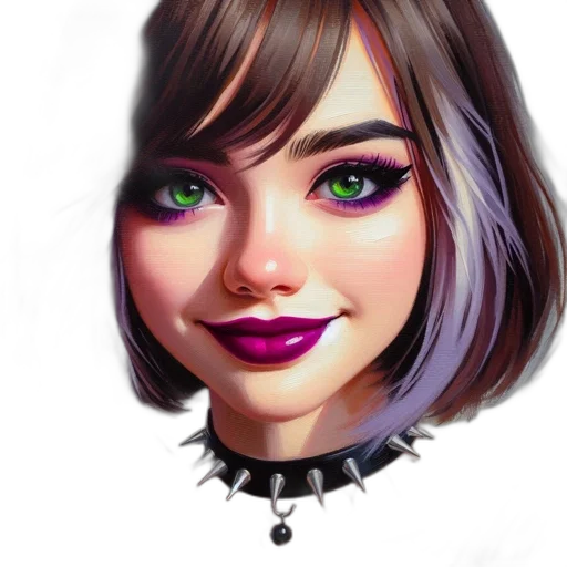 face, fantasy art, photorealistic, concept art transparent PNG cut-out