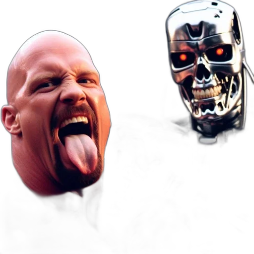 robot, mask, face, creature transparent PNG cut-out