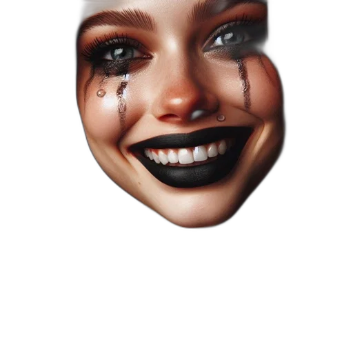face, mask, creature, robot transparent PNG cut-out