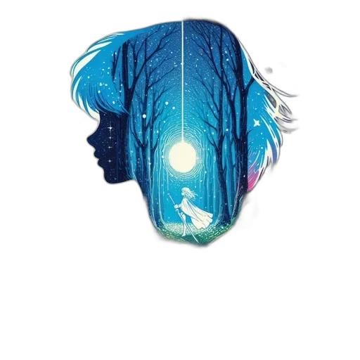 hair, crown, mask, face transparent PNG cut-out