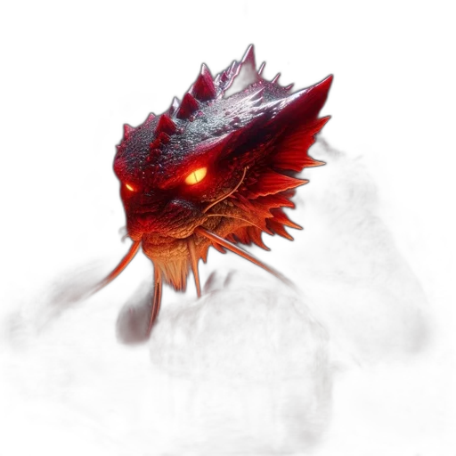 dragon, creature, mask, animal transparent PNG cut-out