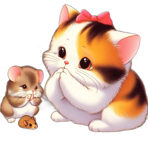 animal, staff, anime, pixel art transparent PNG cut-out