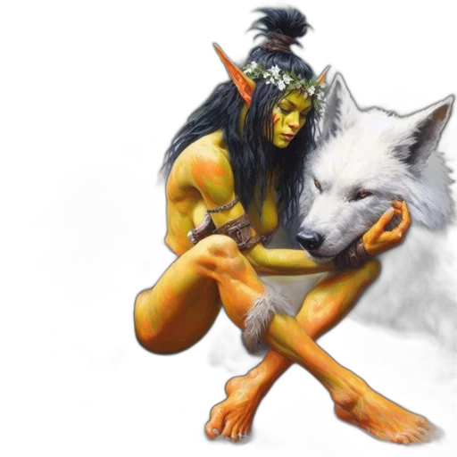 creature, animal, mask, concept art transparent PNG cut-out