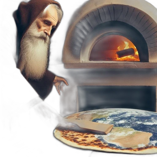 food, concept art, fire, elderly transparent PNG cut-out