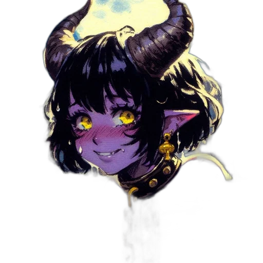 dragon, staff, mask, creature transparent PNG cut-out