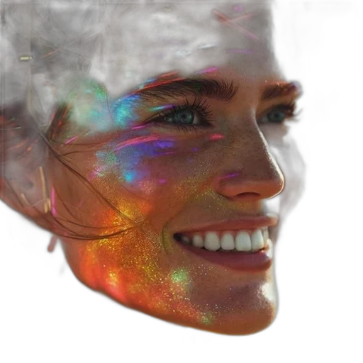 face, mask, crown, robot transparent PNG cut-out