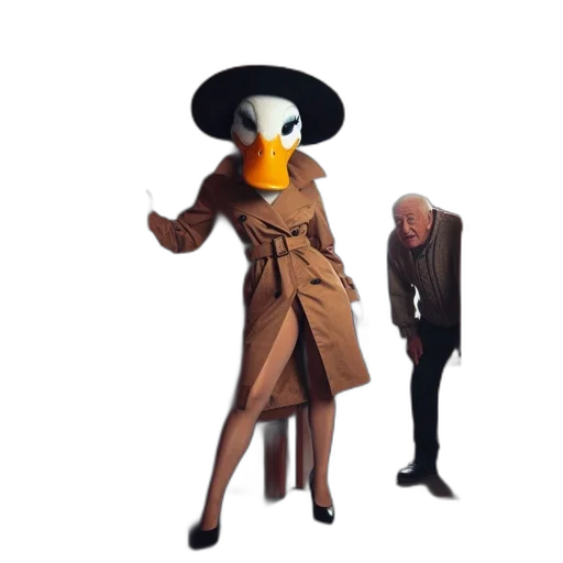 jacket, hat, animal, mask transparent PNG cut-out