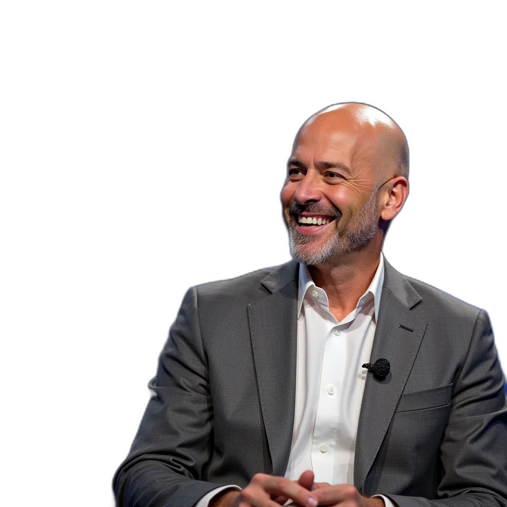 jacket, man, bald, head transparent PNG cut-out
