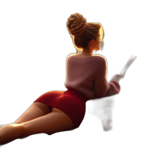 dress, staff, weapon, bottle transparent PNG cut-out