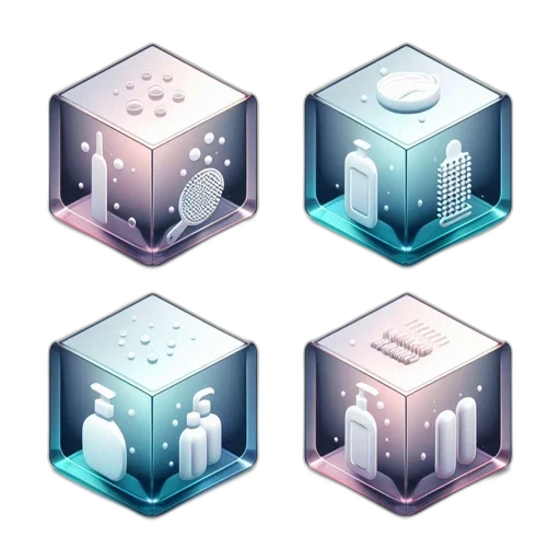 concept art, 3d render, pixel art, cyberpunk transparent PNG cut-out