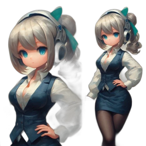 staff, robot, face, concept art transparent PNG cut-out