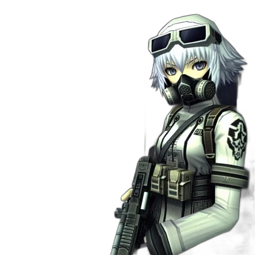 mask, weapon, robot, concept art transparent PNG cut-out